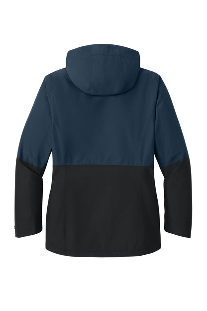 Custom Embroidered Port Authority Outerwear in Dress Blue Navy/ Deep Black