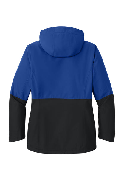 Custom Embroidered Port Authority Outerwear in True Royal/ Deep Black