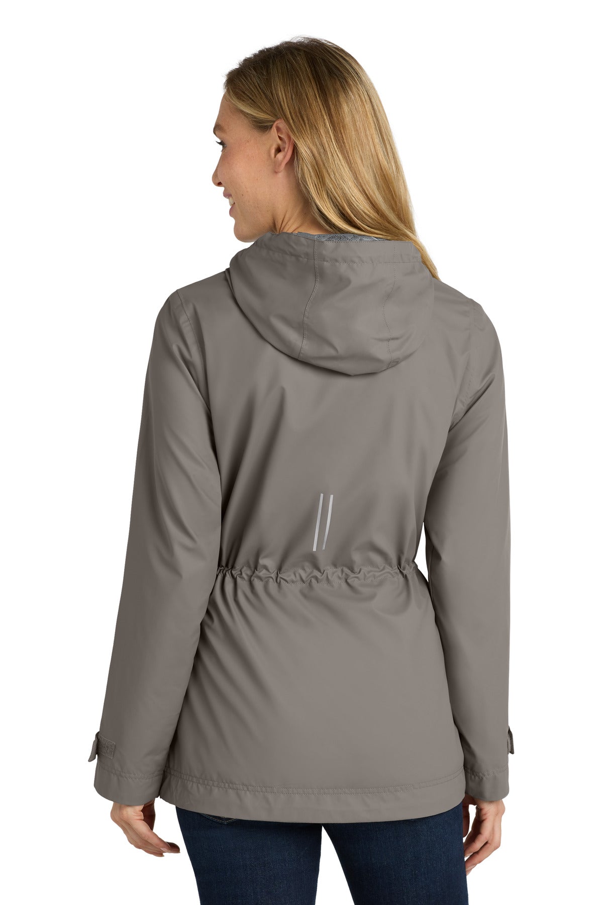 Custom Embroidered Port Authority Women's Northwest Slicker. L7710,Northern Grey