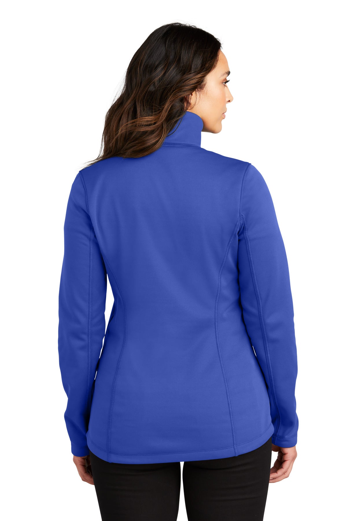 Custom Embroidered Port Authority Women's Smooth Fleece 1/4-Zip L804,True Royal