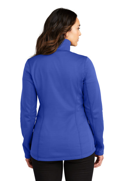 Custom Embroidered Port Authority Women's Smooth Fleece 1/4-Zip L804,True Royal
