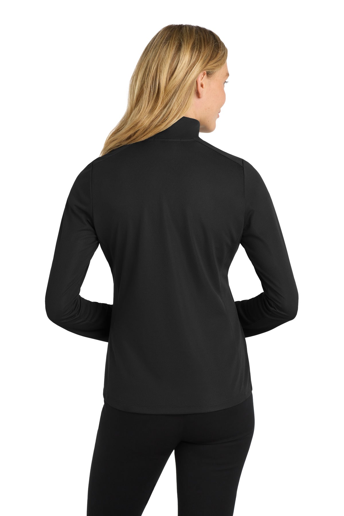 Custom Embroidered Port Authority Sweatshirts in Black