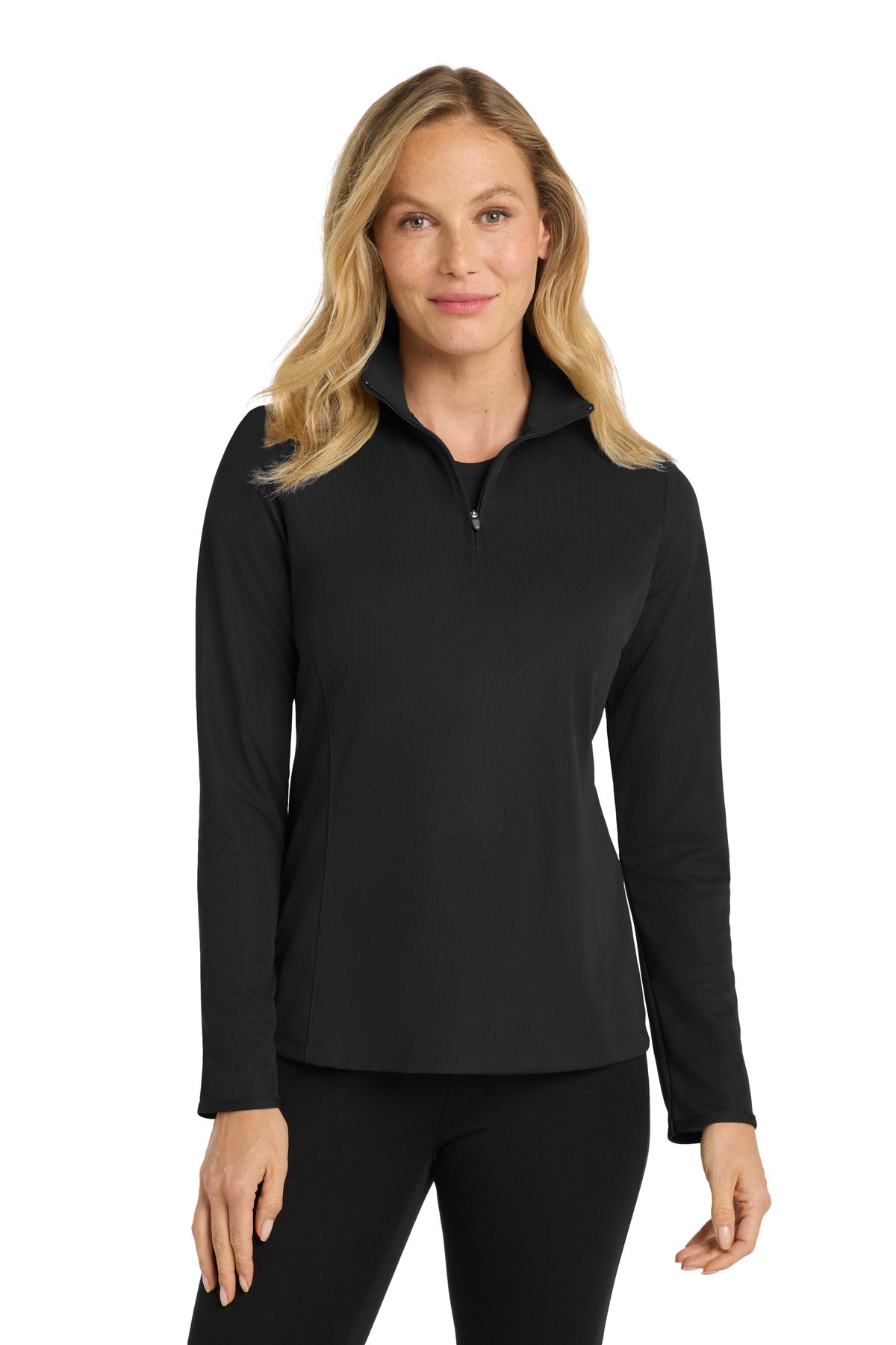 Custom Embroidered Port Authority Sweatshirts in Black