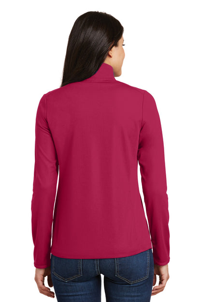 Custom Embroidered Port Authority Sweatshirts in Dark Fuchsia
