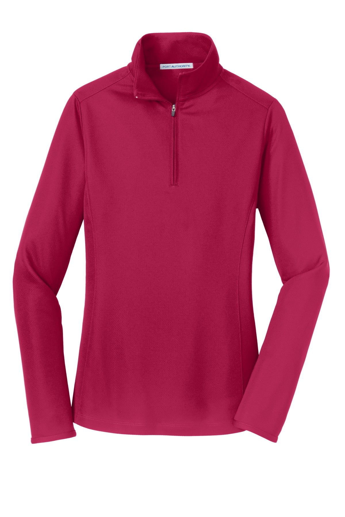 Custom Embroidered Port Authority Sweatshirts in Dark Fuchsia