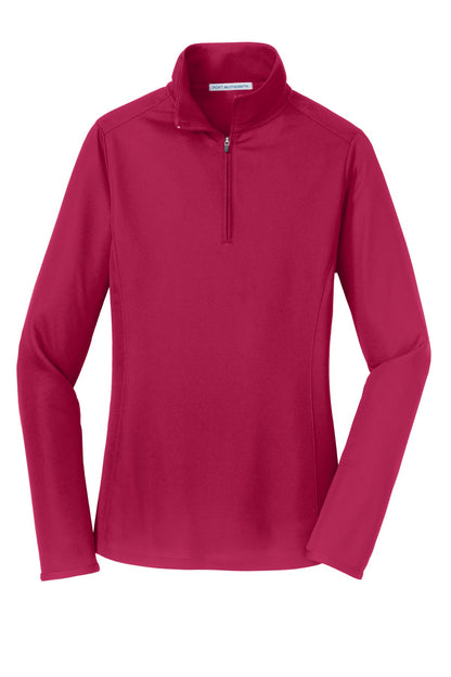 Custom Embroidered Port Authority Sweatshirts in Dark Fuchsia