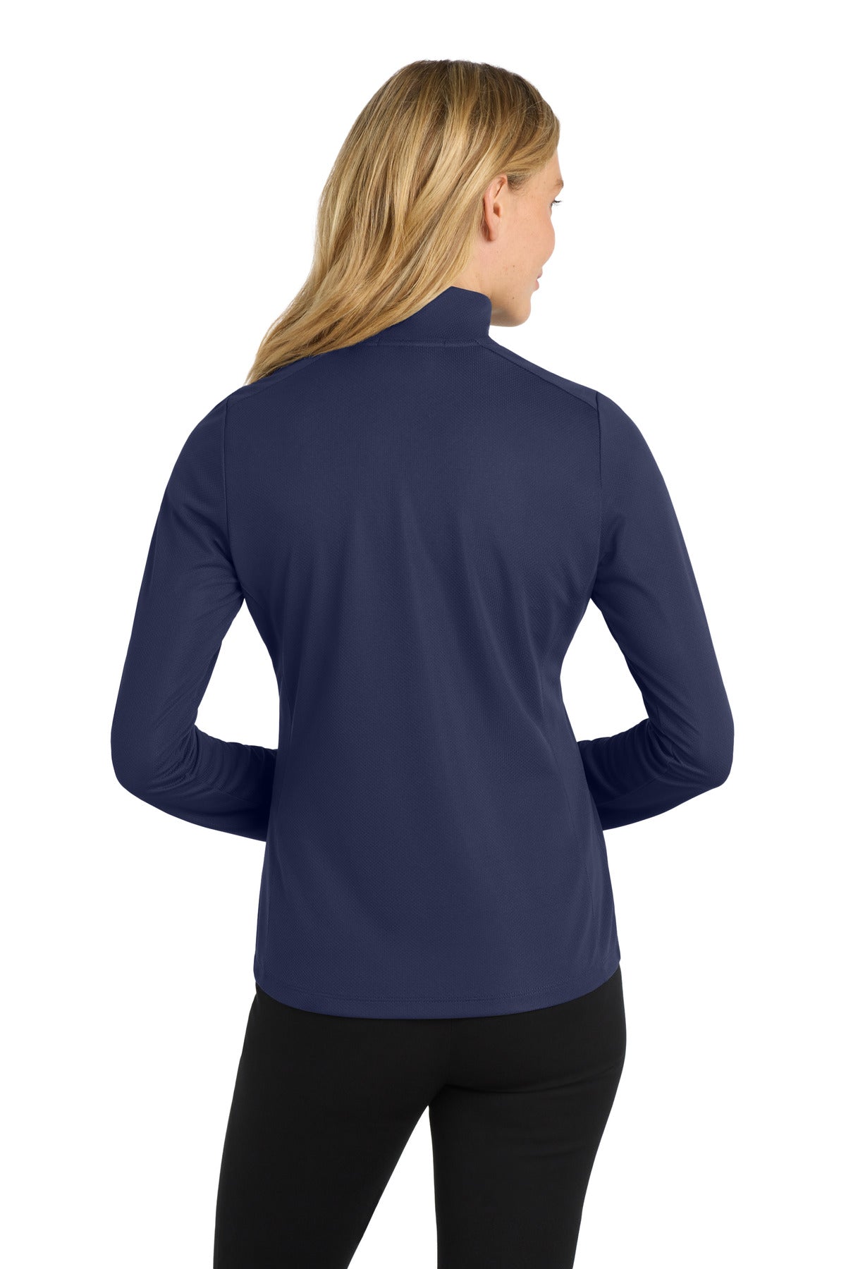 Custom Embroidered Port Authority Sweatshirts in True Navy