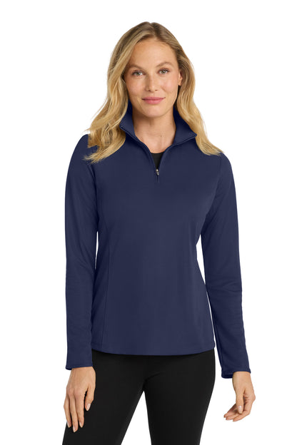 Custom Embroidered Port Authority Sweatshirts in True Navy