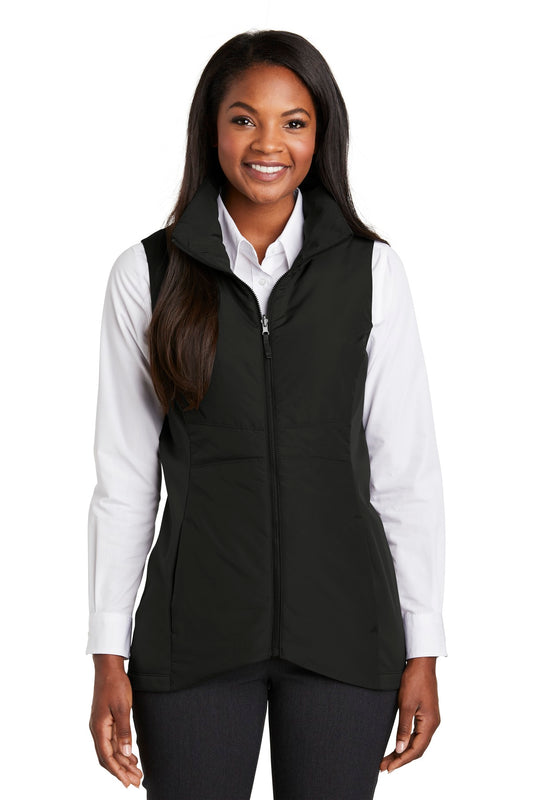 Custom Embroidered Port Authority Outerwear in Deep Black