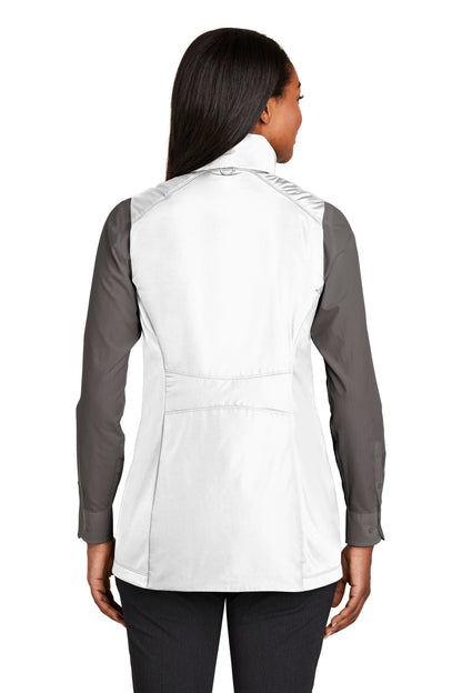 Custom Embroidered Port Authority  Women's Collective Insulated Vest. L903,White