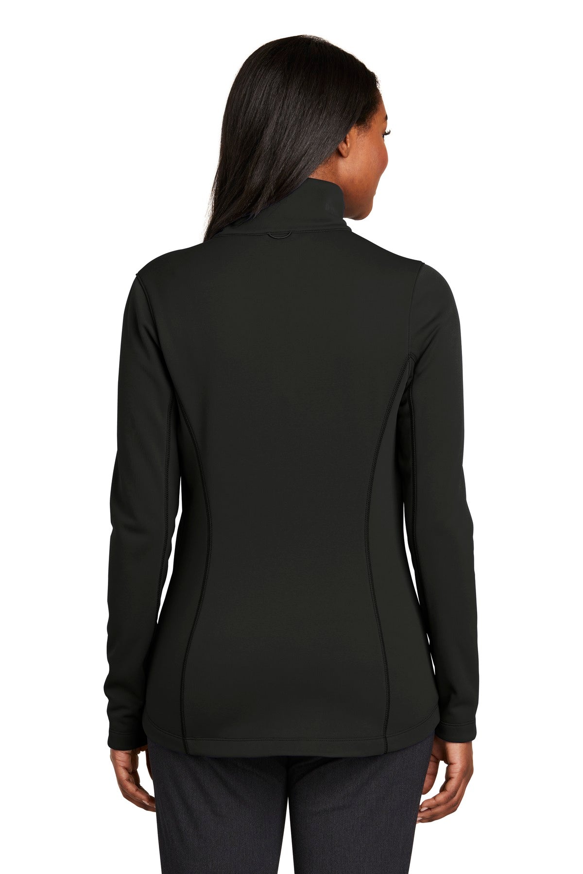 Custom Embroidered Port Authority  Women's Collective Smooth Fleece Jacket. L904,Deep Black