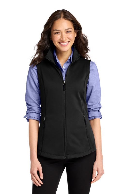 Custom Embroidered Port Authority Outerwear in Deep Black