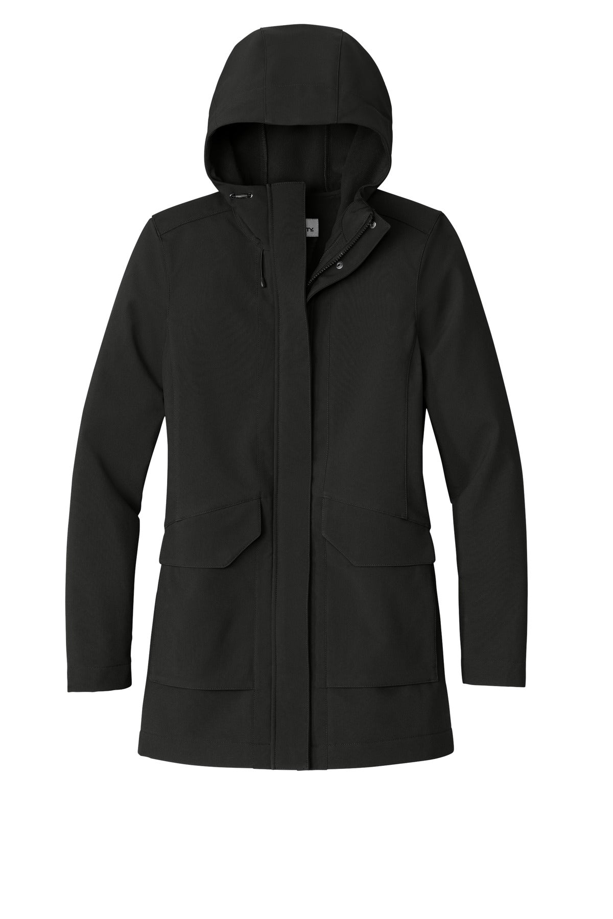 Custom Embroidered Port Authority Outerwear in Deep Black