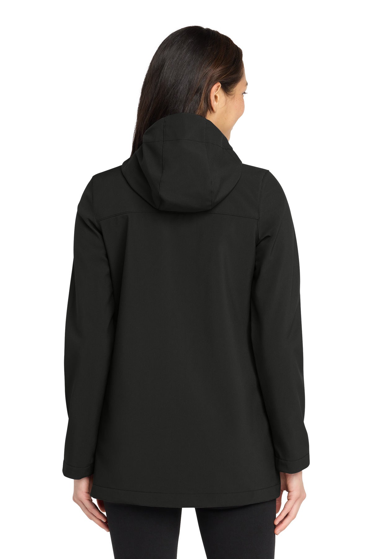 Custom Embroidered Port Authority Outerwear in Deep Black