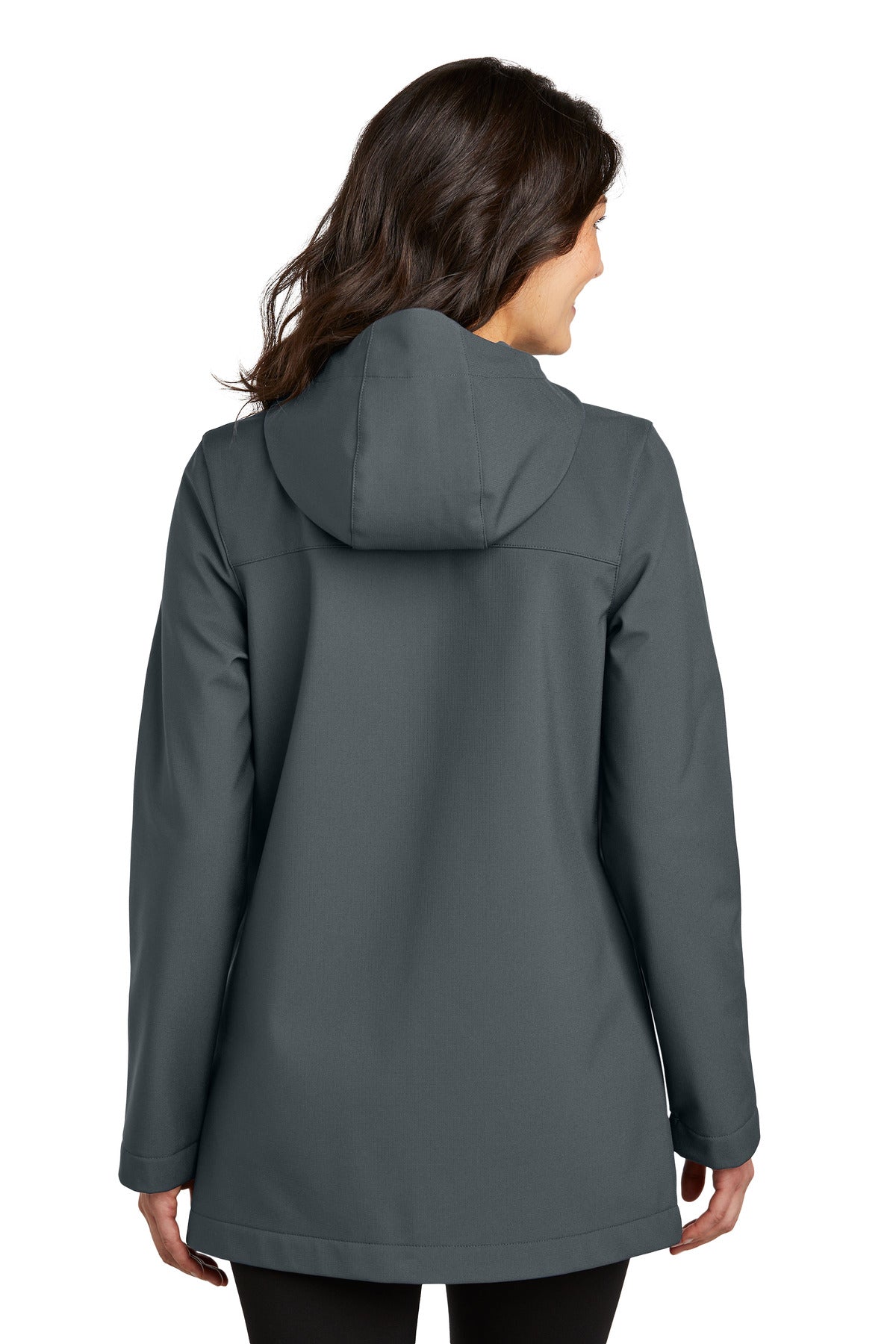 Custom Embroidered Port Authority Women's Collective Outer Soft Shell Parka L919,Graphite