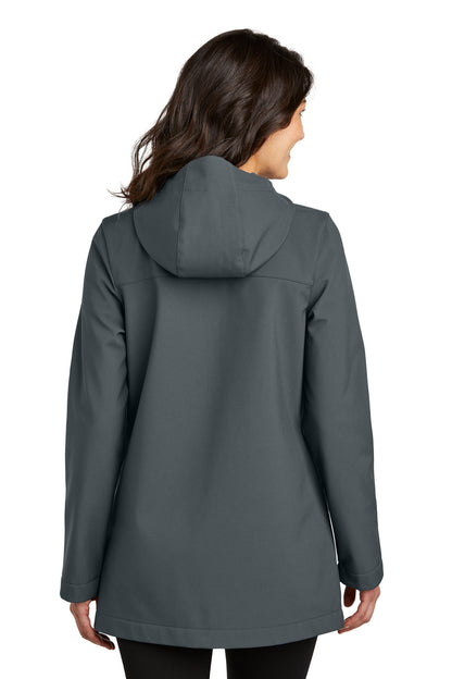 Custom Embroidered Port Authority Women's Collective Outer Soft Shell Parka L919,Graphite