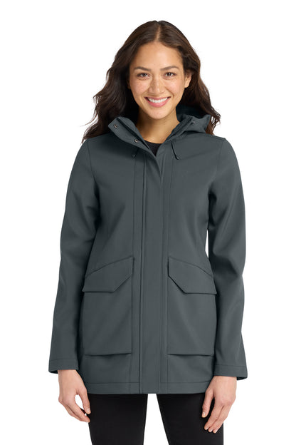 Custom Embroidered Port Authority Outerwear in Graphite
