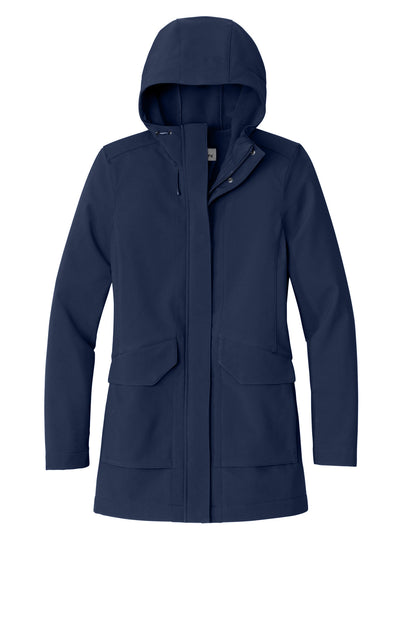 Custom Embroidered Port Authority Outerwear in River Blue Navy