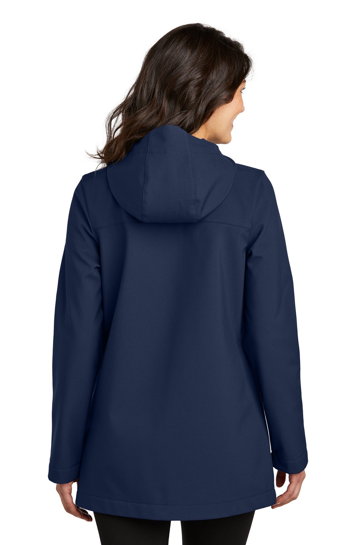Custom Embroidered Port Authority Women's Collective Outer Soft Shell Parka L919,River Blue Navy