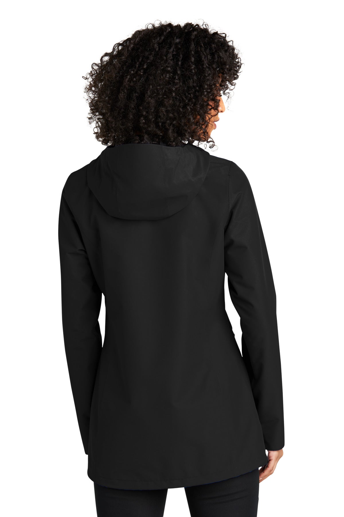 Custom Embroidered Port Authority Women's Collective Tech Outer Shell Jacket L920,Deep Black