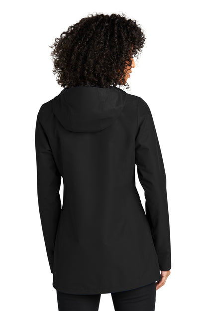 Custom Embroidered Port Authority Women's Collective Tech Outer Shell Jacket L920,Deep Black