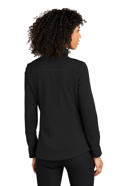 Custom Embroidered Port Authority Women's Collective Tech Soft Shell Jacket L921,Deep Black