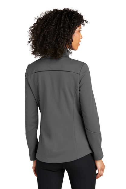 Custom Embroidered Port Authority Women's Collective Tech Soft Shell Jacket L921,Graphite