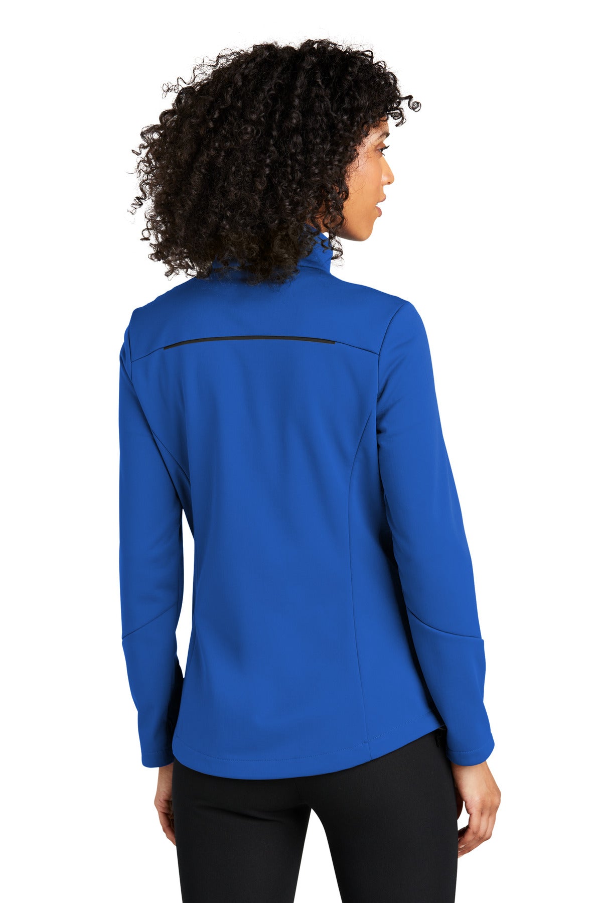 Custom Embroidered Port Authority Women's Collective Tech Soft Shell Jacket L921,True Royal