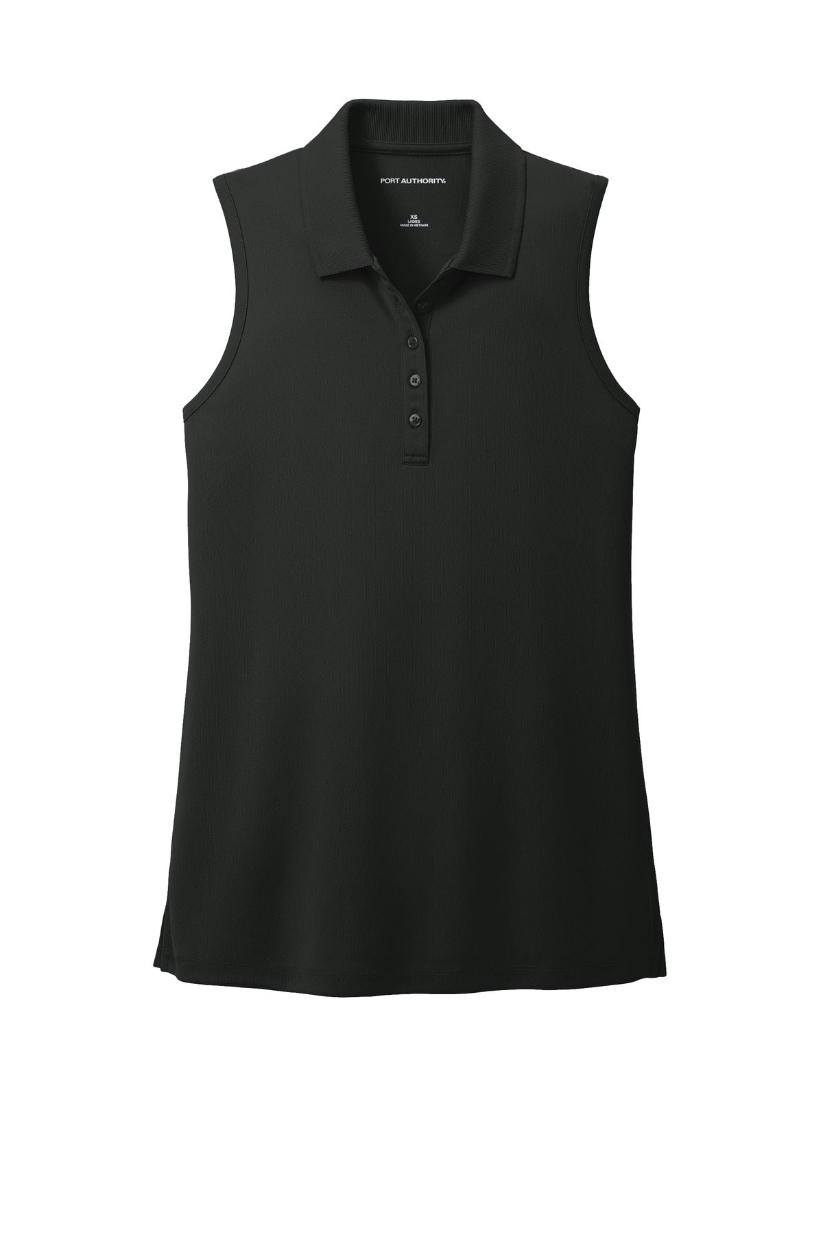 Custom Embroidered Port Authority Polos/Knits in Deep Black