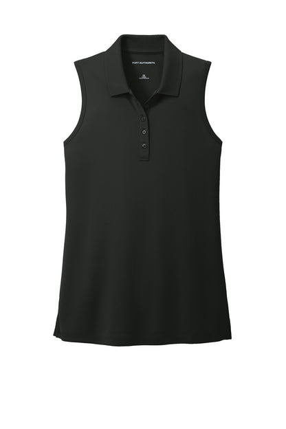 Custom Embroidered Port Authority Polos/Knits in Deep Black