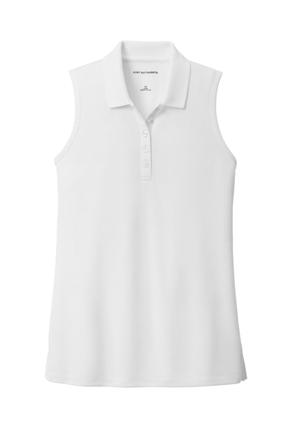Custom Embroidered Port Authority Polos/Knits in White