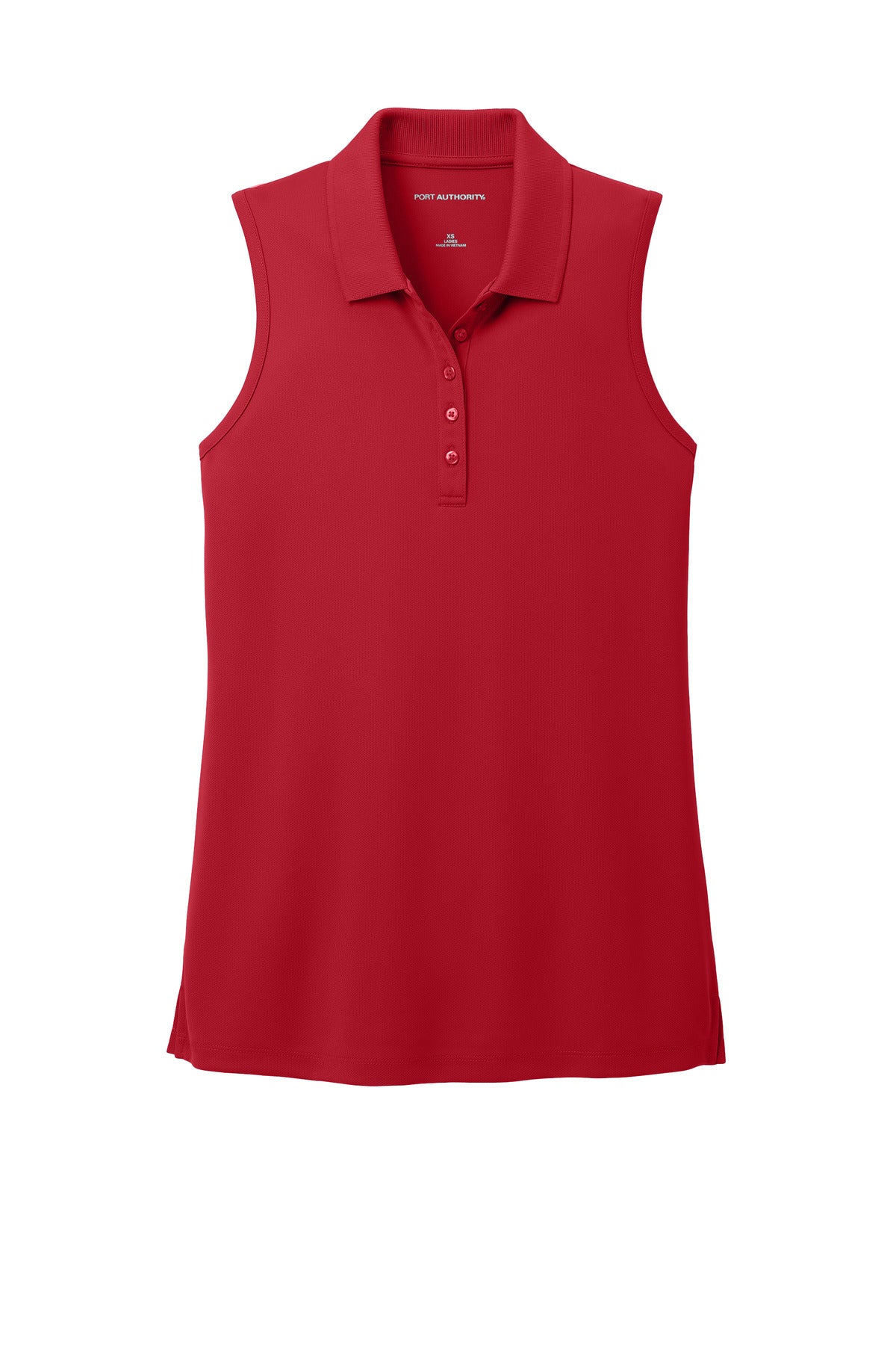 Custom Embroidered Port Authority Polos/Knits in Rich Red