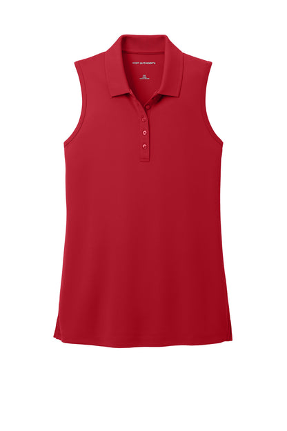 Custom Embroidered Port Authority Polos/Knits in Rich Red