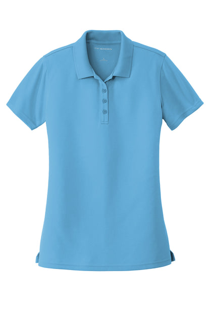 Port Authority Women's Dry Zone UV Micro-Mesh Polo. LK110 Carolina Blue