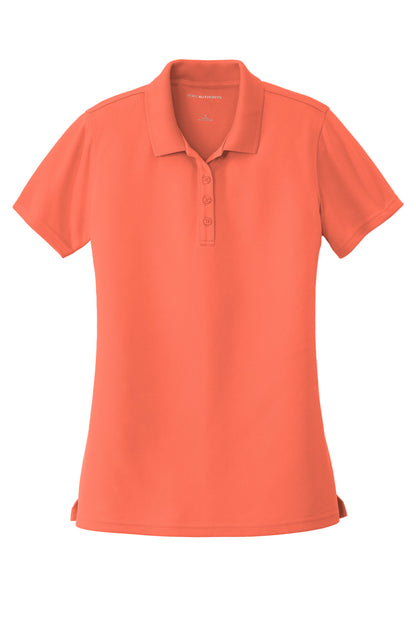 Port Authority Women's Dry Zone UV Micro-Mesh Polo. LK110 Coral Splash