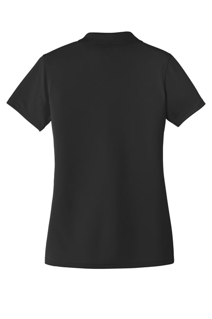 Port Authority Women's Dry Zone UV Micro-Mesh Polo. LK110 Deep Black