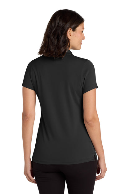 Custom Embroidered Port Authority Women's Dry Zone UV Micro-Mesh Polo. LK110,Deep Black