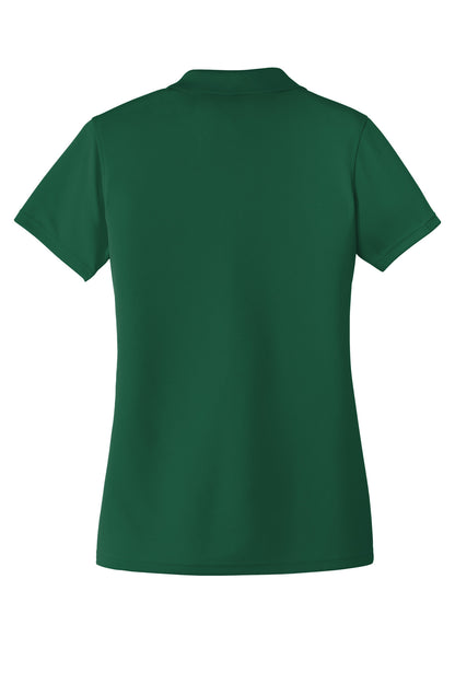 Port Authority Women's Dry Zone UV Micro-Mesh Polo. LK110 Deep Forest Green