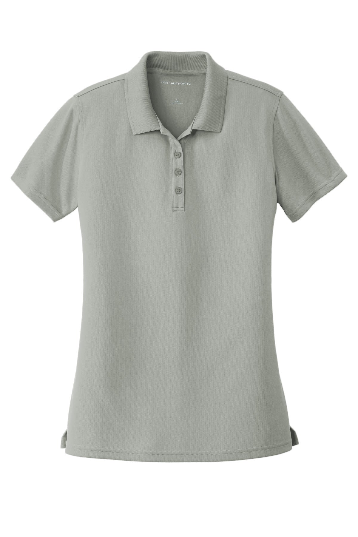 Port Authority Women's Dry Zone UV Micro-Mesh Polo. LK110 Gusty Grey