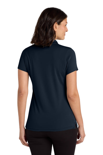 Custom Embroidered Port Authority Women's Dry Zone UV Micro-Mesh Polo. LK110,River Blue Navy