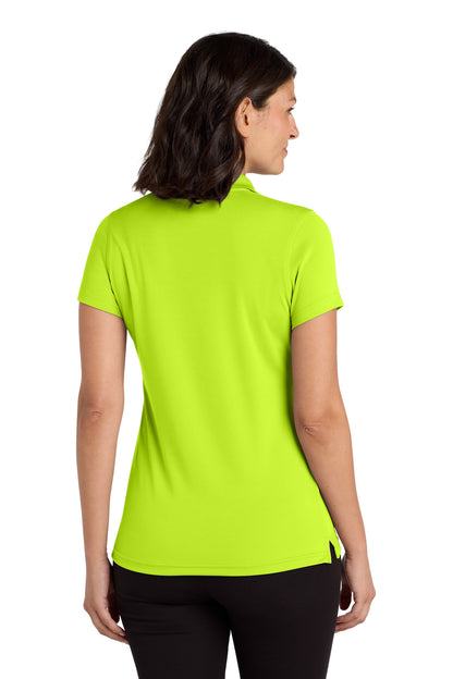 Custom Embroidered Port Authority Women's Dry Zone UV Micro-Mesh Polo. LK110,Safety Yellow
