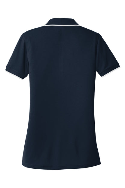 Port Authority Women's Dry Zone UV Micro-Mesh Tipped Polo. LK111
