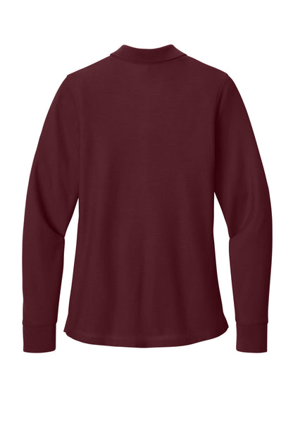 Custom Embroidered Port Authority Polos in Burgundy