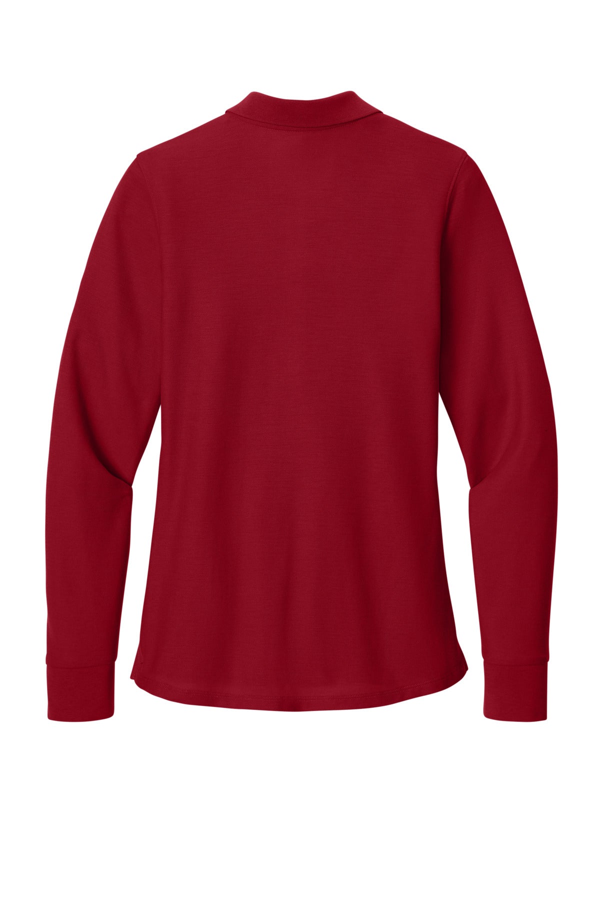 Custom Embroidered Port Authority Polos in Rich Red