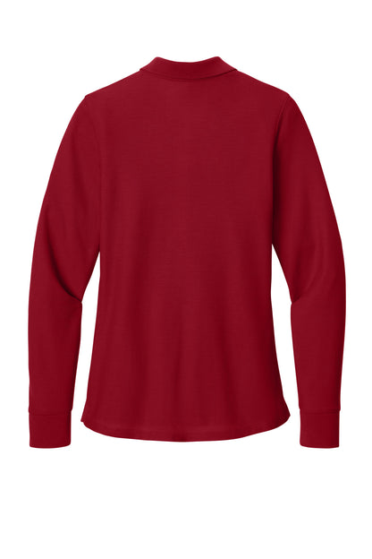 Custom Embroidered Port Authority Polos in Rich Red