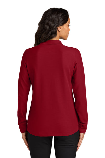 Custom Embroidered Port Authority Polos in Rich Red