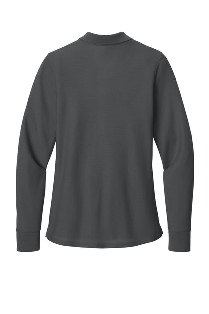 Custom Embroidered Port Authority Polos in Storm Grey