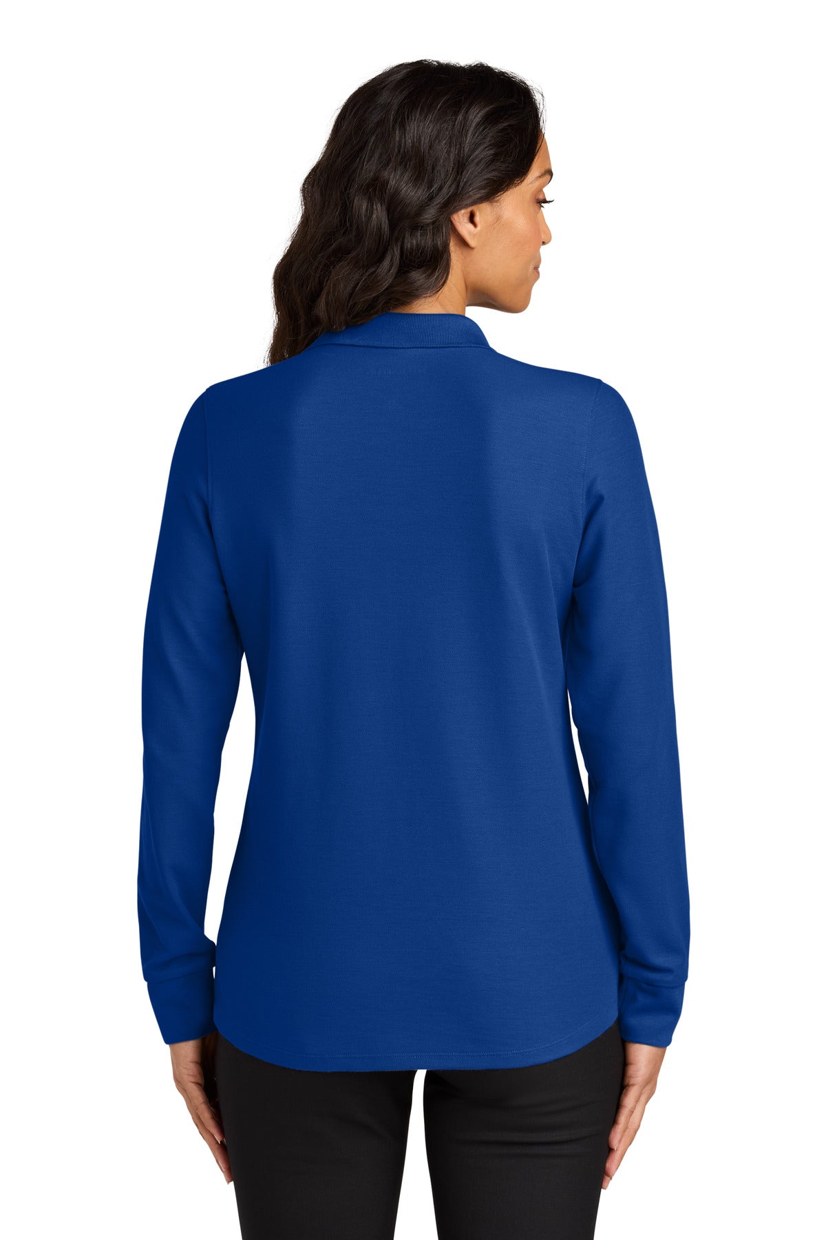 Custom Embroidered Port Authority Polos in True Royal