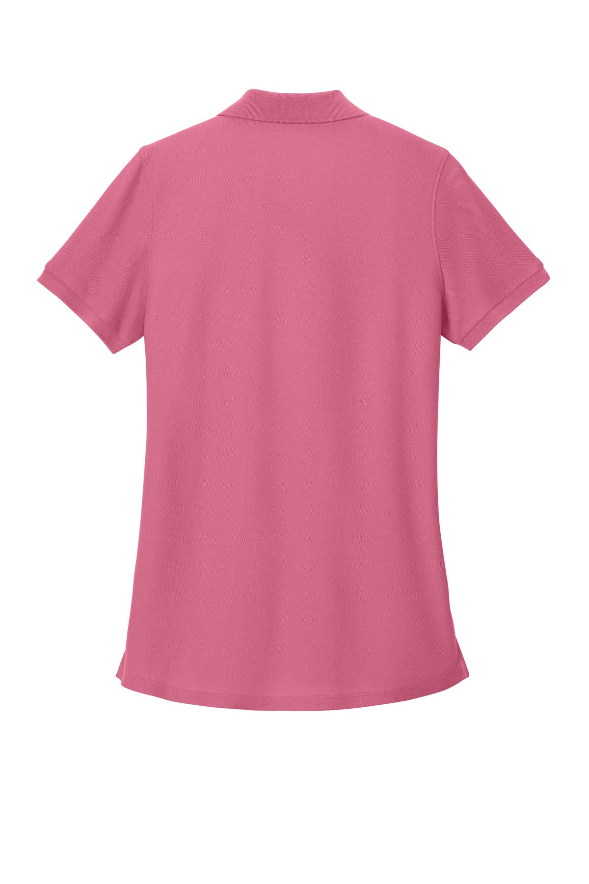 Custom Embroidered Port Authority Polos in Awareness Pink