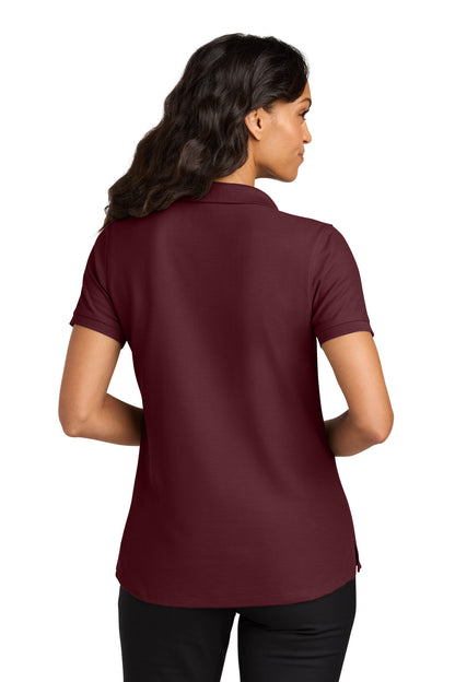 Custom Embroidered Port Authority Polos in Burgundy